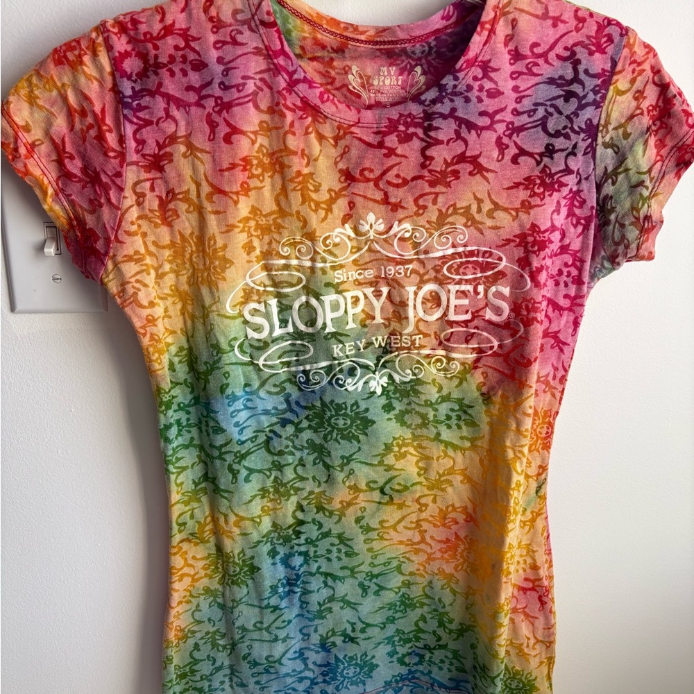 My Story Multicolor Tie-Dye Short Sleeve Tee
